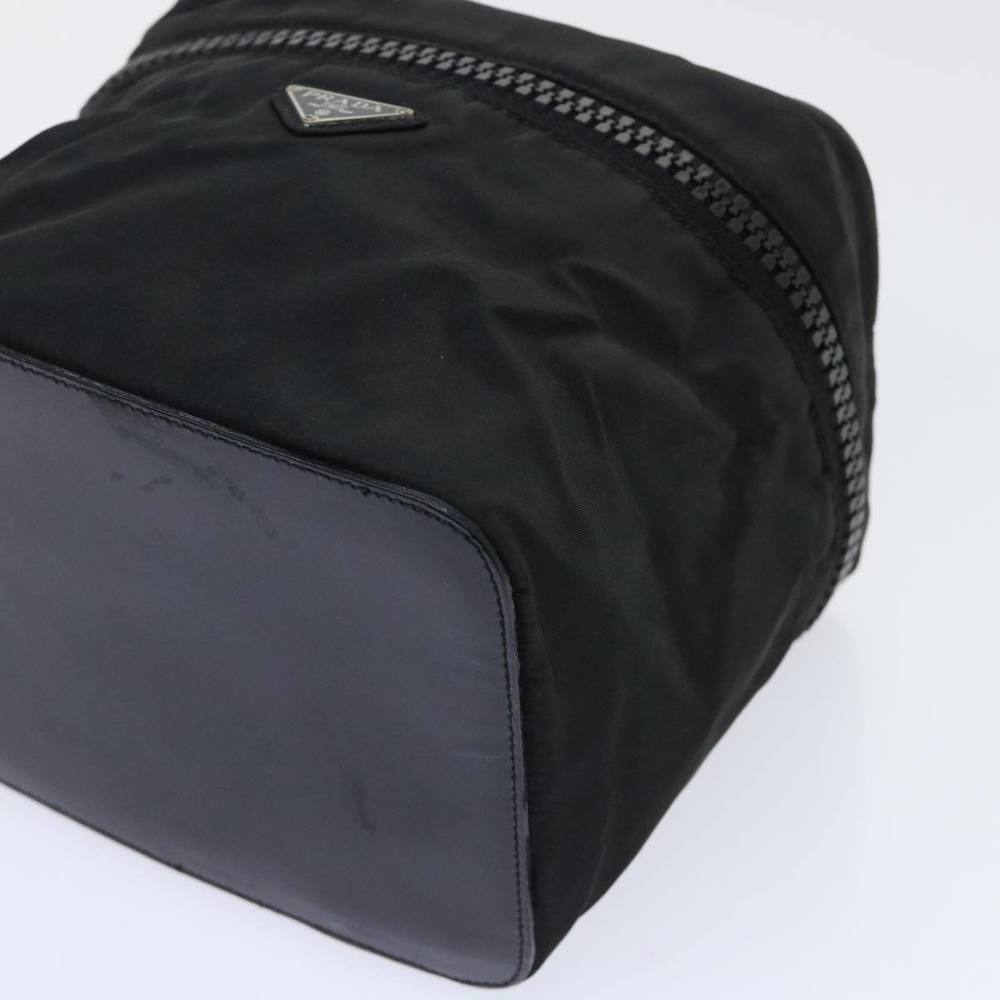 PRADA Vanity Cosmetic Pouch Nylon Black Auth bs8176 - Picture 8 of 16